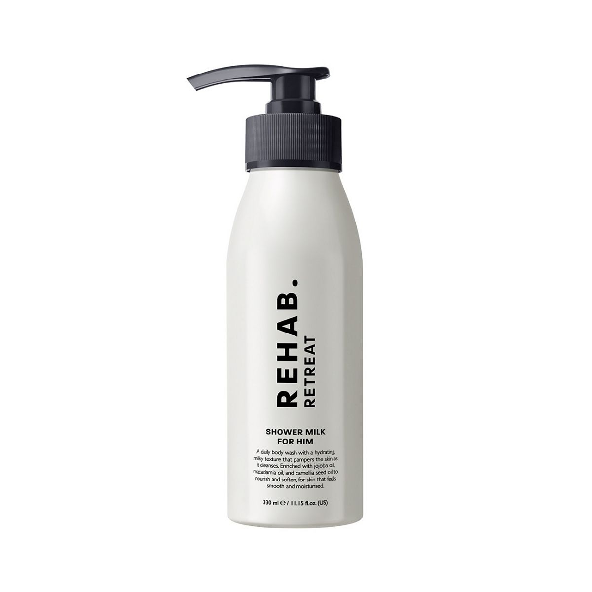 REHAB. Retreat Shower Milk For Him 330ml