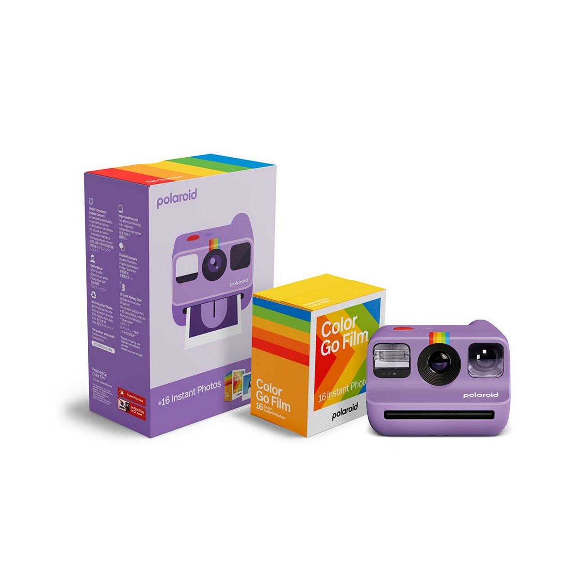 Polaroid Go Gen 2 Everything Box Instant Camera Purple
