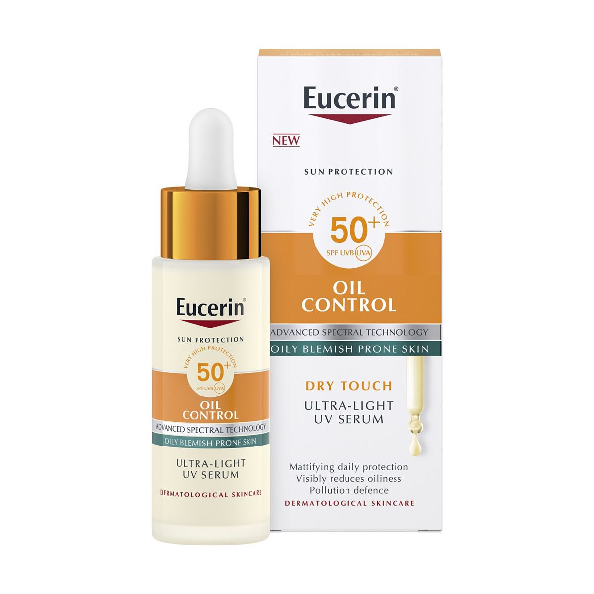 Eucerin Sun Oil Control Ultra-Light Daily Face Serum Spf50+ 30ml