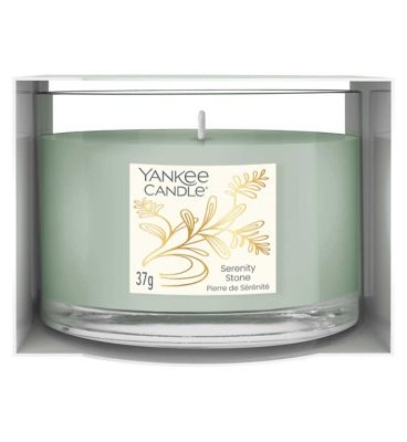 Candela media Signature Serenity Stone | Yankee Candle