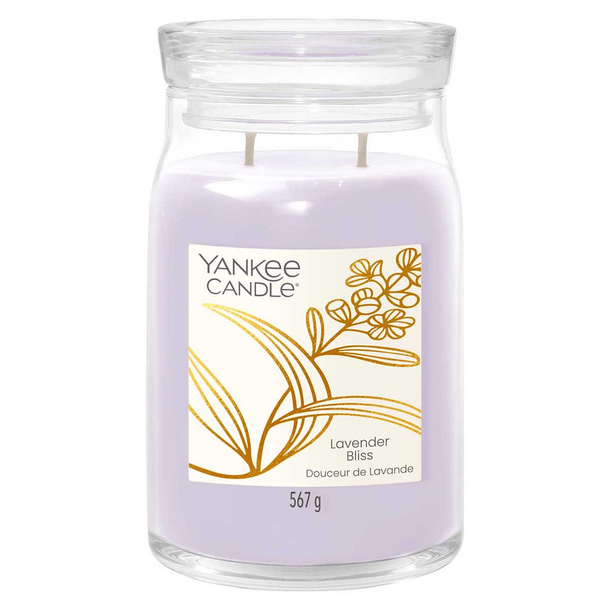 Yankee Candle Signature Large Jar Candle Lavender Bliss 567G