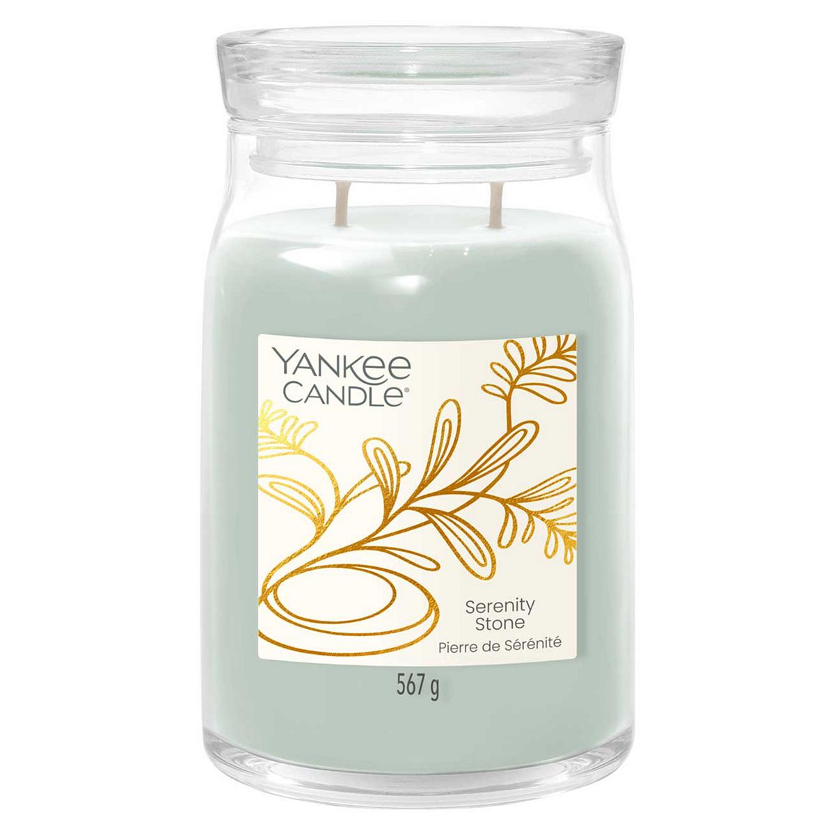 Yankee Candle Signature Large Jar Candle Serenity Stone 567g