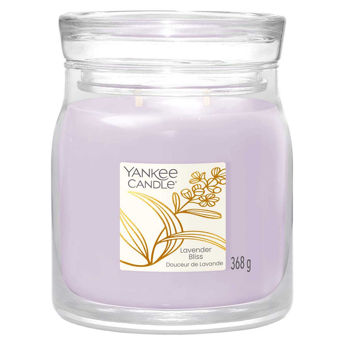 Yankee Candle Signature Medium Jar Candle Lavender Bliss 368G