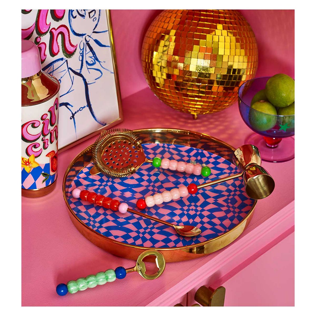 Eleanor Bowmer Barware Collection Tray