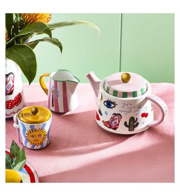 Eleanor Bowmer Electric Coast Desert Icon Tea Set Piece Boots