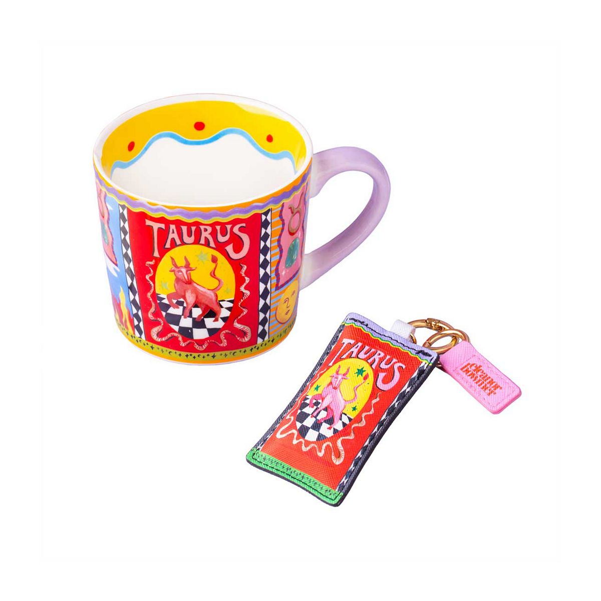 Eleanor Bowmer Taurus Zodiac Mug & Keyring Set