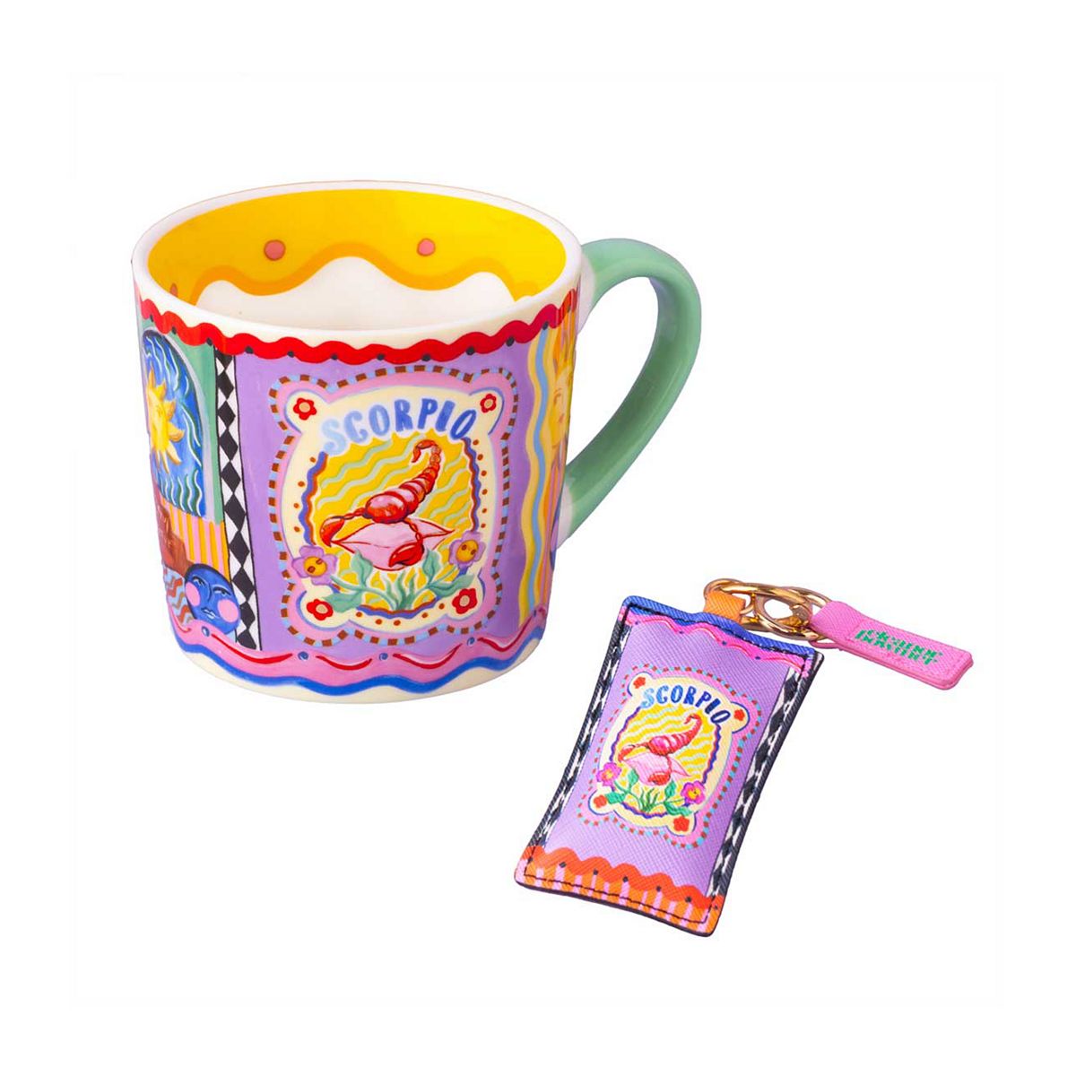 Eleanor Bowmer Scorpio Zodiac Mug & Keyring Set