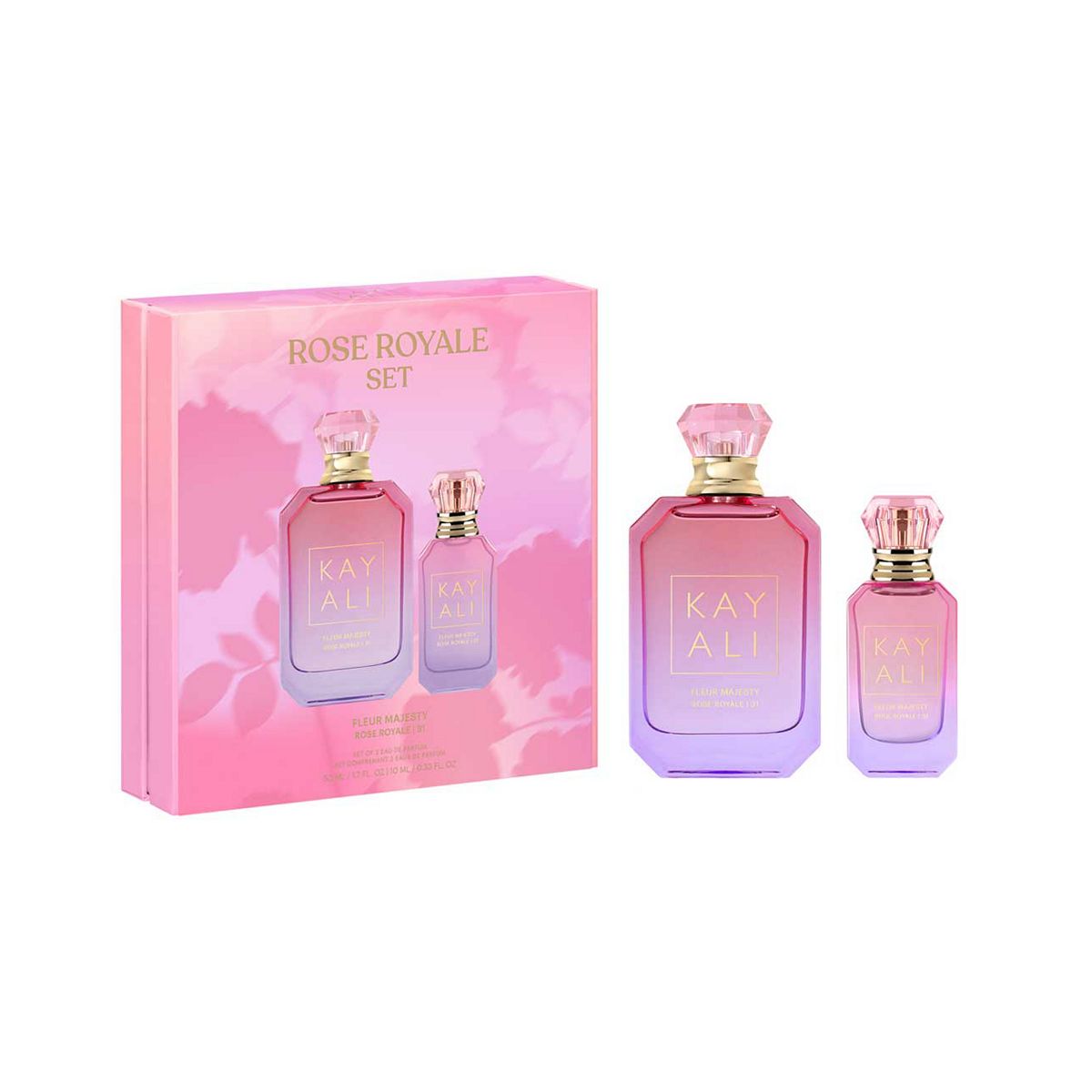 Kayali Fleur Majesty Rose Royale Eau De Parfum Set