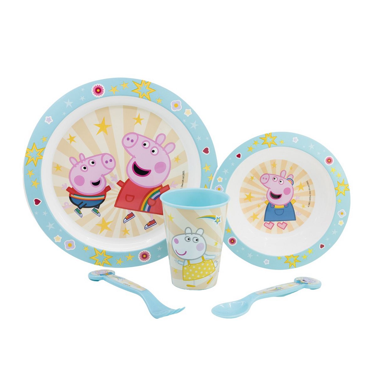 Peppa Pig 5 Piece Dinner Set