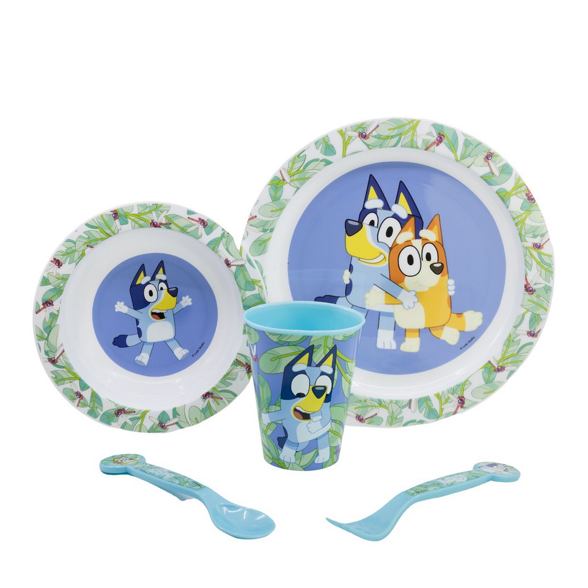 Bluey 5 Piece Dinner Set