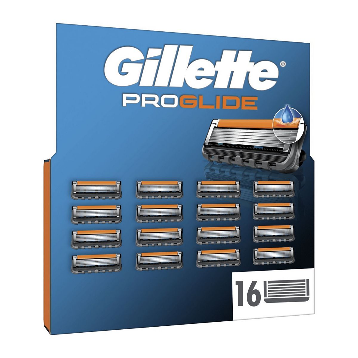 Gillette Proglide Razor Refills For Men 16 Pack
