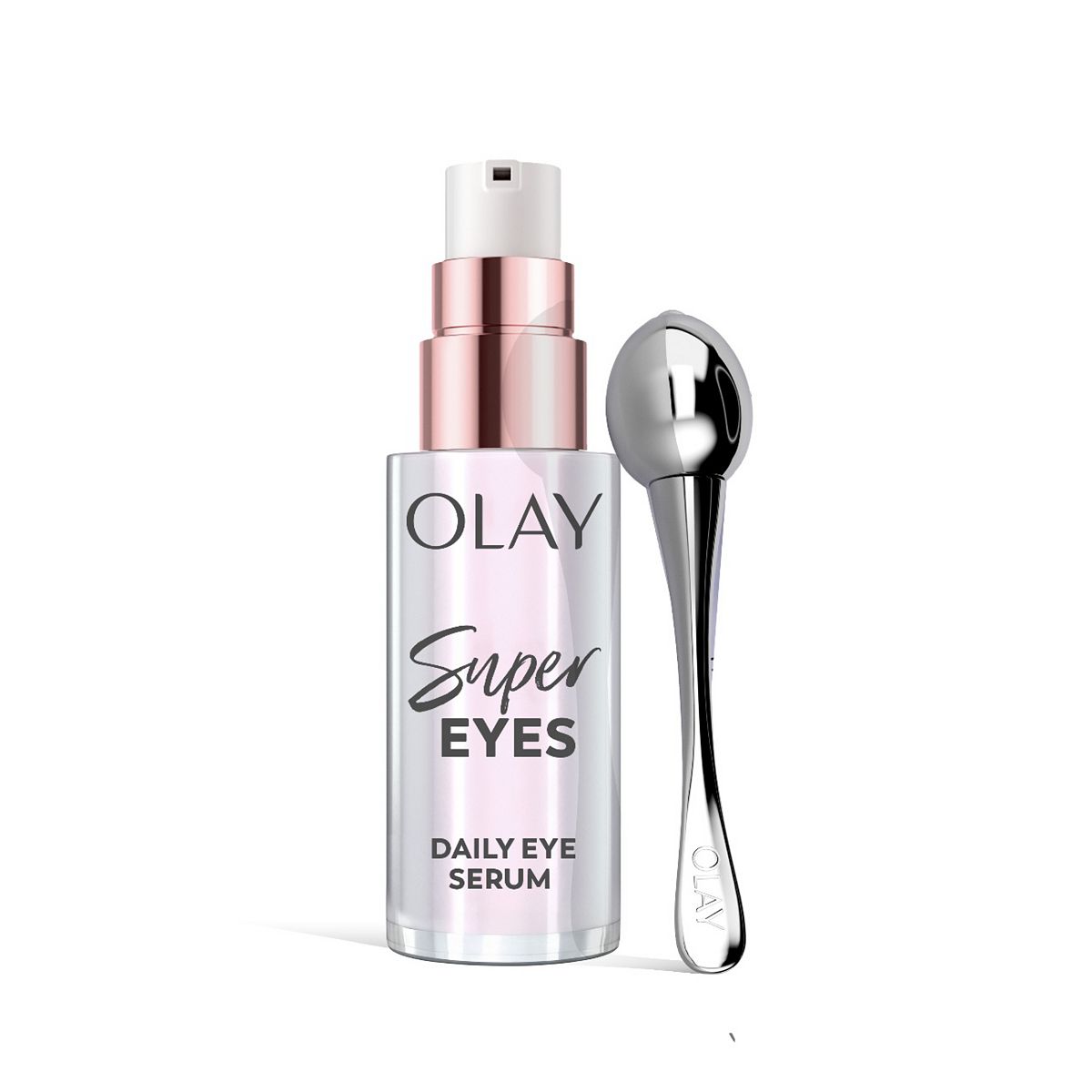 Olay Super Eyes Daily Eye Serum For Dark Circles And Puffy 13.5Ml Depuff Roller