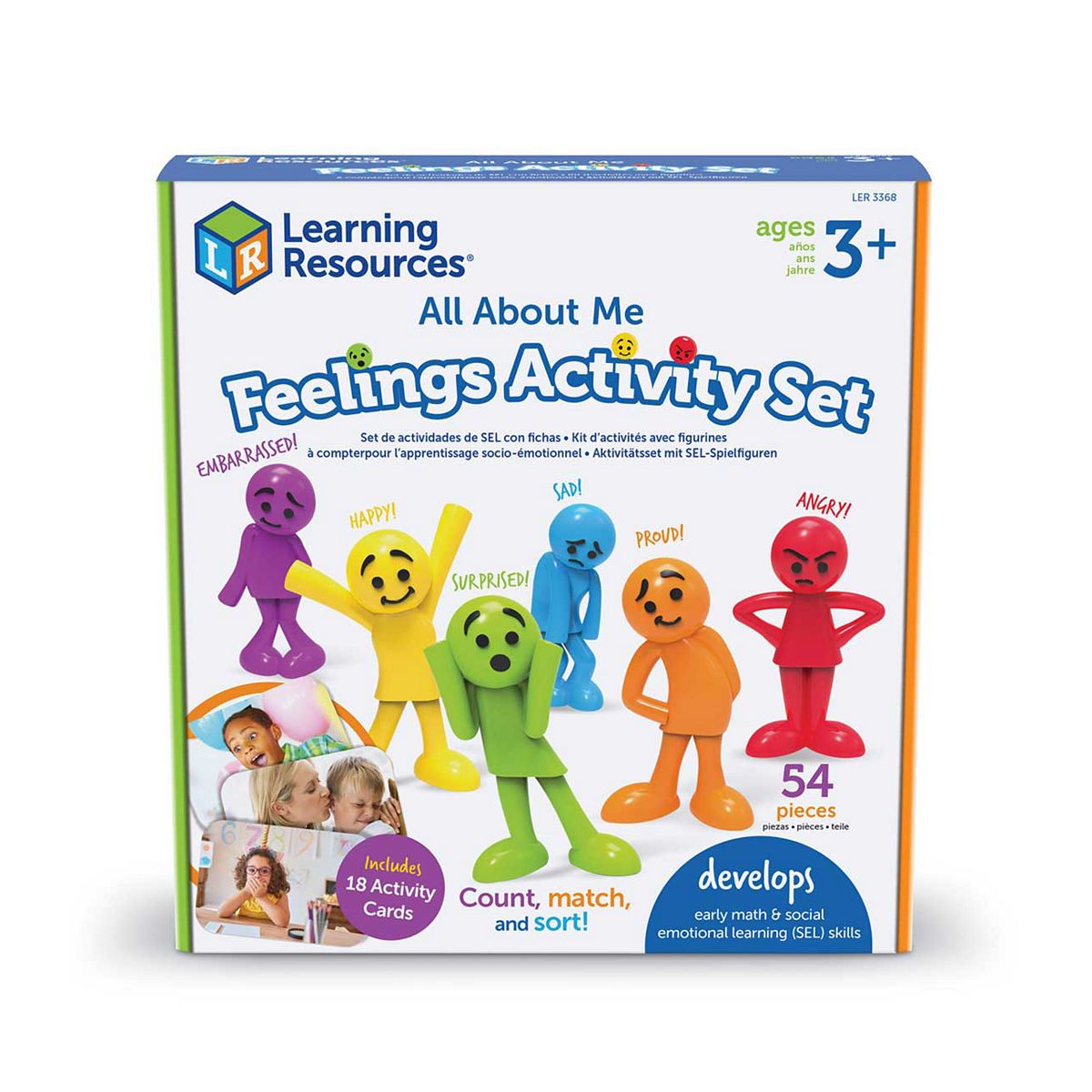 Learning Resources All About Me Feelings Activity Set