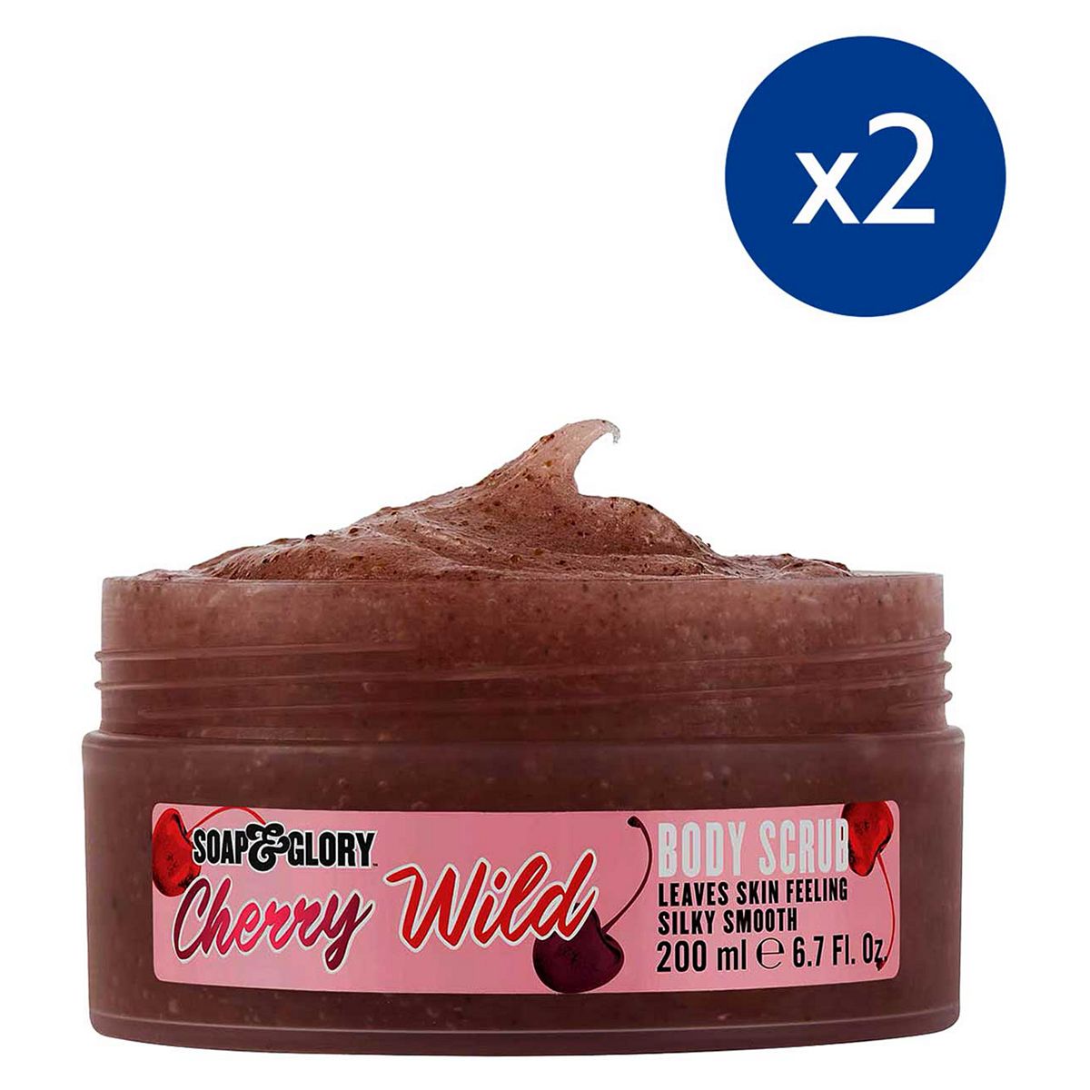 Soap & Glory Cherry Wild Scrub Duo