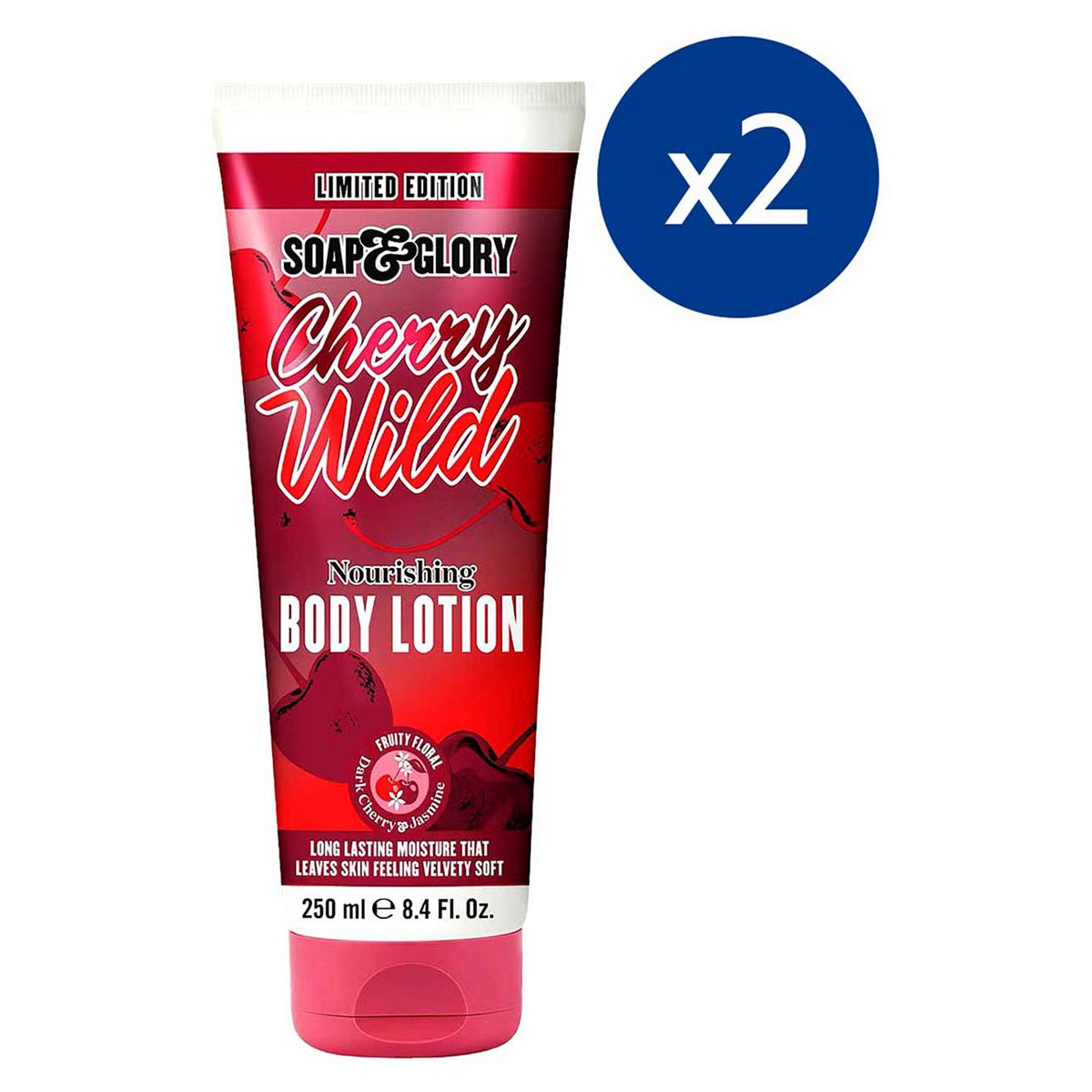 Soap & Glory Cherry Wild Lotion Duo