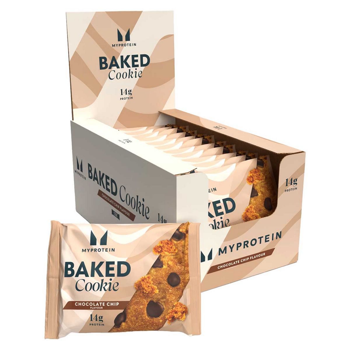 Myprotein Protein Cookie Chocolate Chip - 75G X 12 Cookies