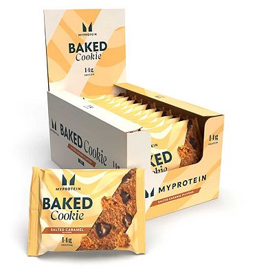 Click to view product details and reviews for Myprotein Protein Cookies Salted Caramel Multipack 75g 12s.