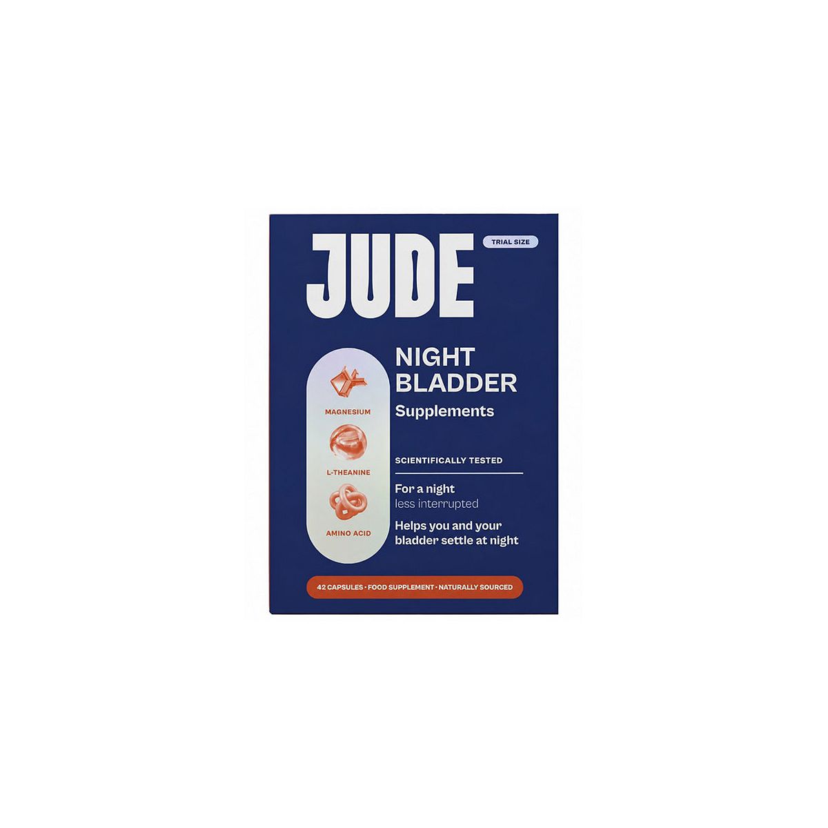 Jude Trial Pack Night Bladder Supplements Capsules 42S