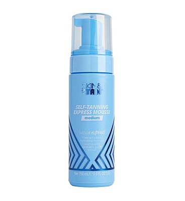 SKIN & TAN Self-Tanning Mousse 1 Hour Express 150ml (4)