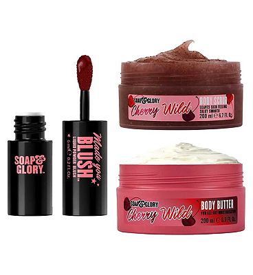 Click to view product details and reviews for Soap Glory Cherry Red Trio.