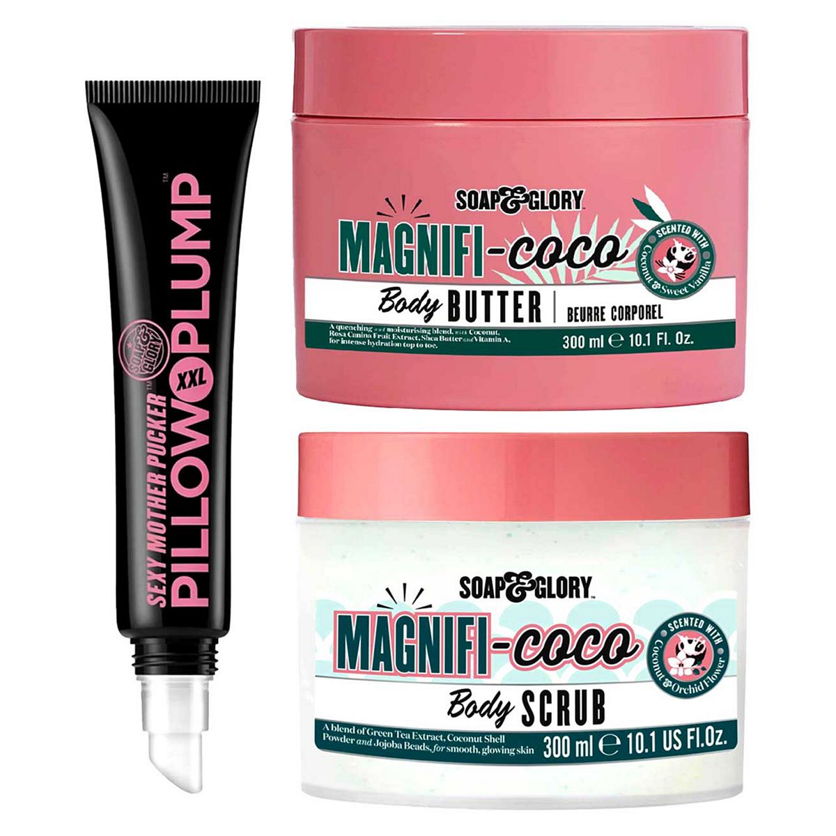 Soap & Glory Magnificoco & Lip Bundle