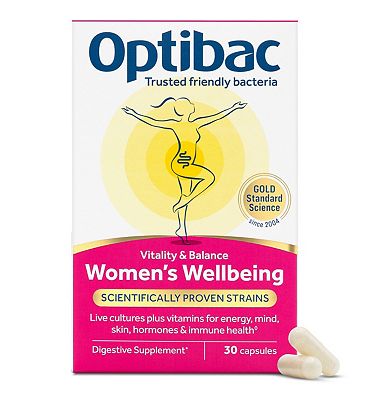 Optibac Women's Wellbeing Gut Supplement - 30 Capsules