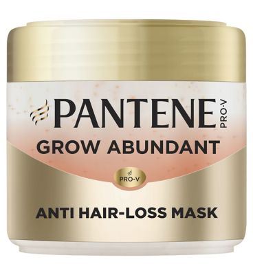 Pantene Grow Abundant Anti-Hair Loss Mask 300ml for Damaged Hair.