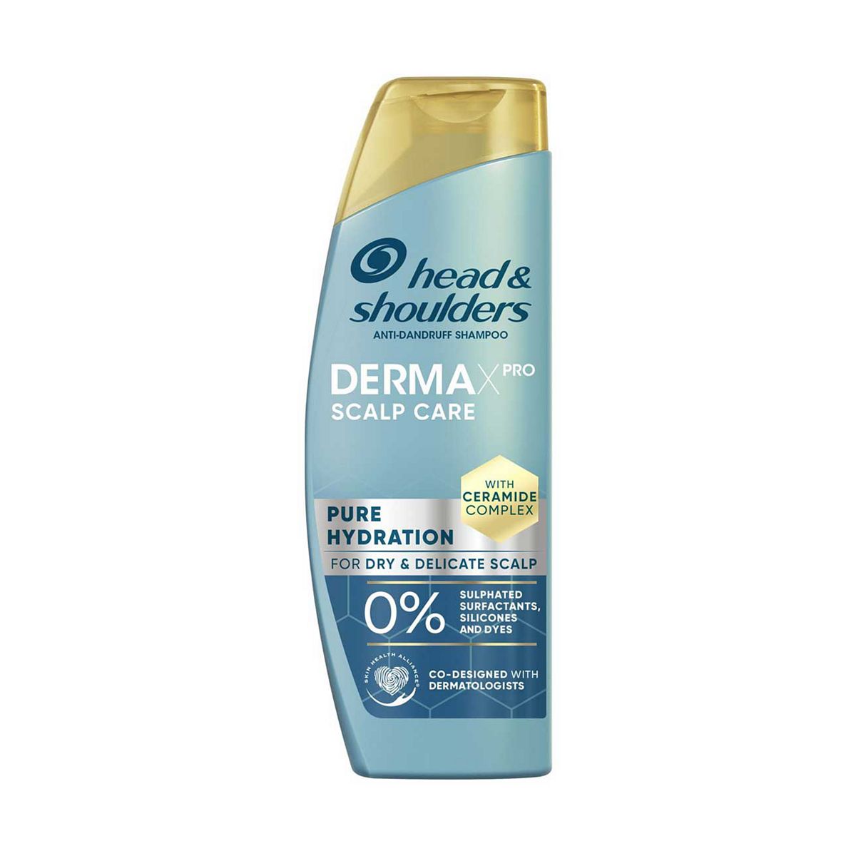 Head & Shoulders Dermaxpro Pure Hydration Anti Dandruff Shampoo 300Ml For Dry, Delicate Scalp & Hair