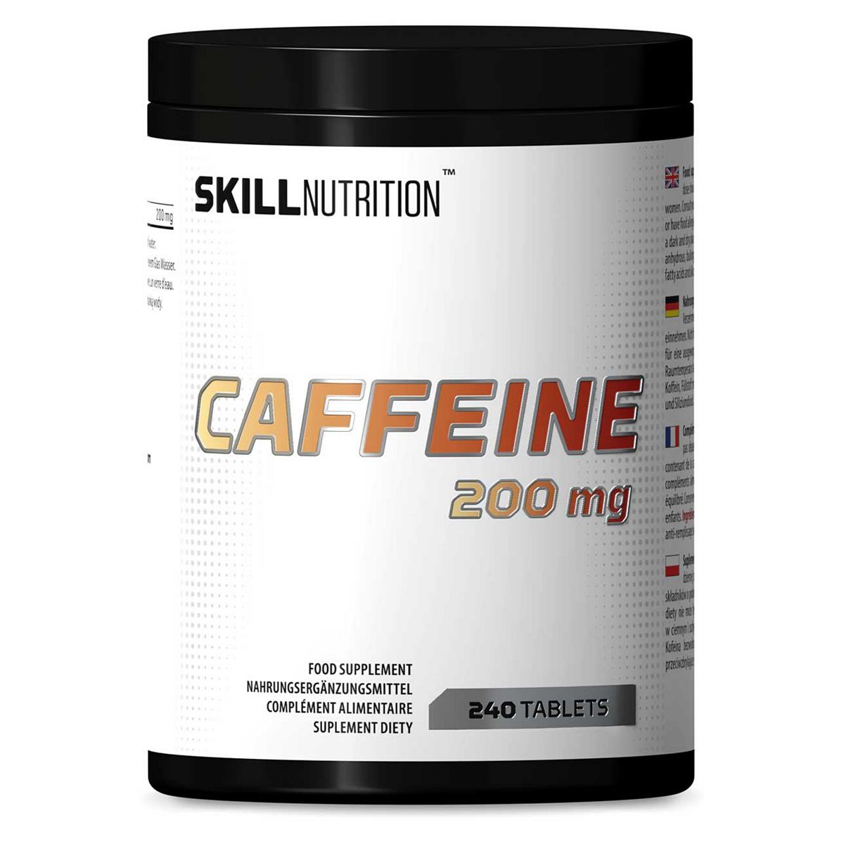 Skill Nutrition Caffeine 200Mg Tablets 240S