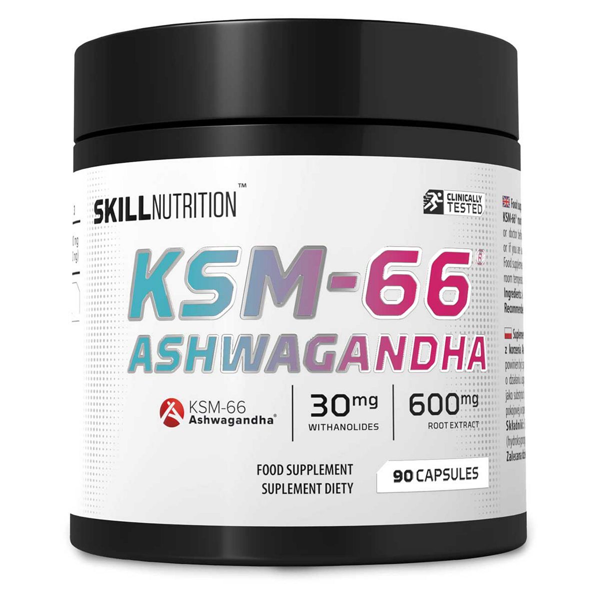 Skill Nutrition Ksm-66 Ashwagandha Vegan Capsules 90S