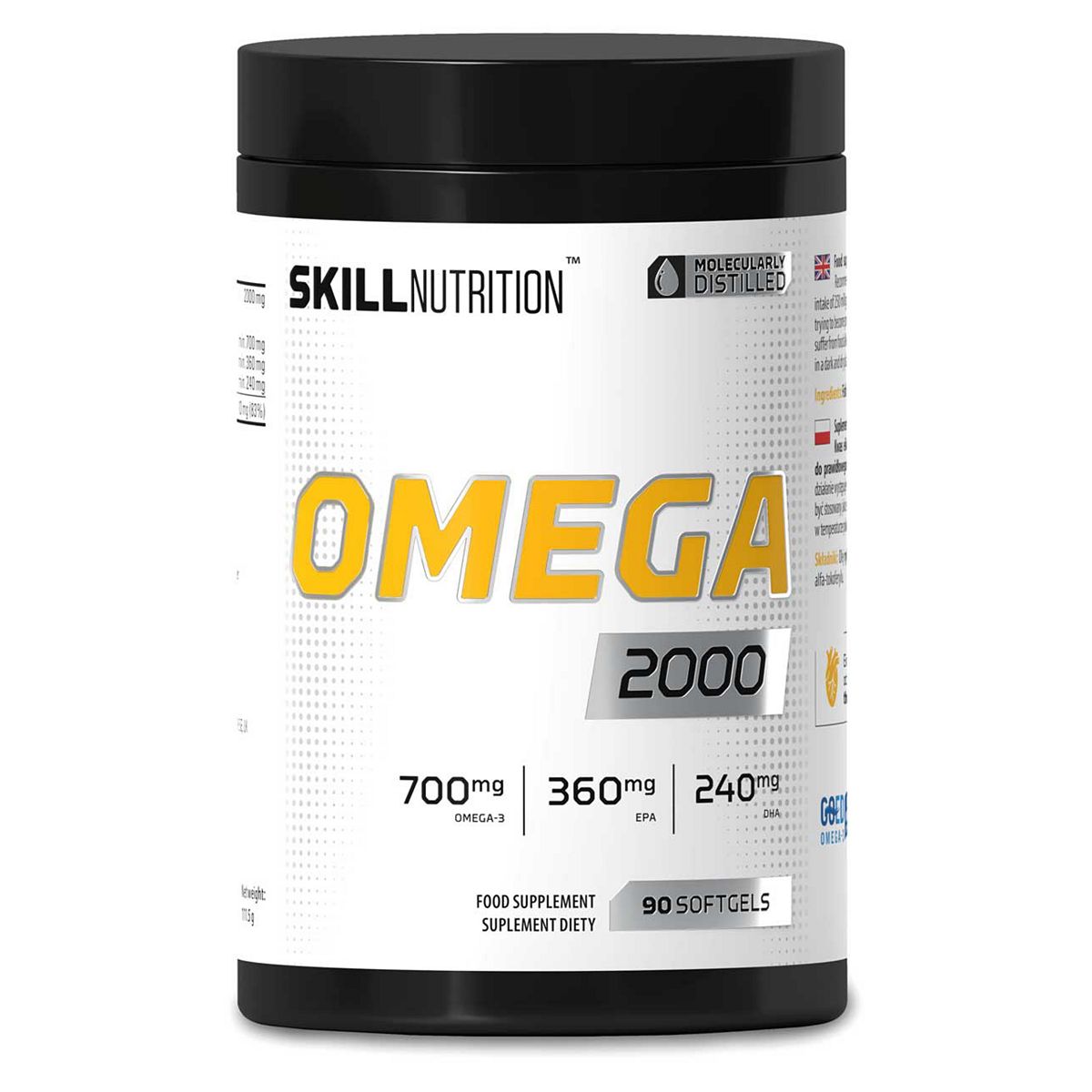 Skill Nutrition Omega 2000 Soft Gels 90S