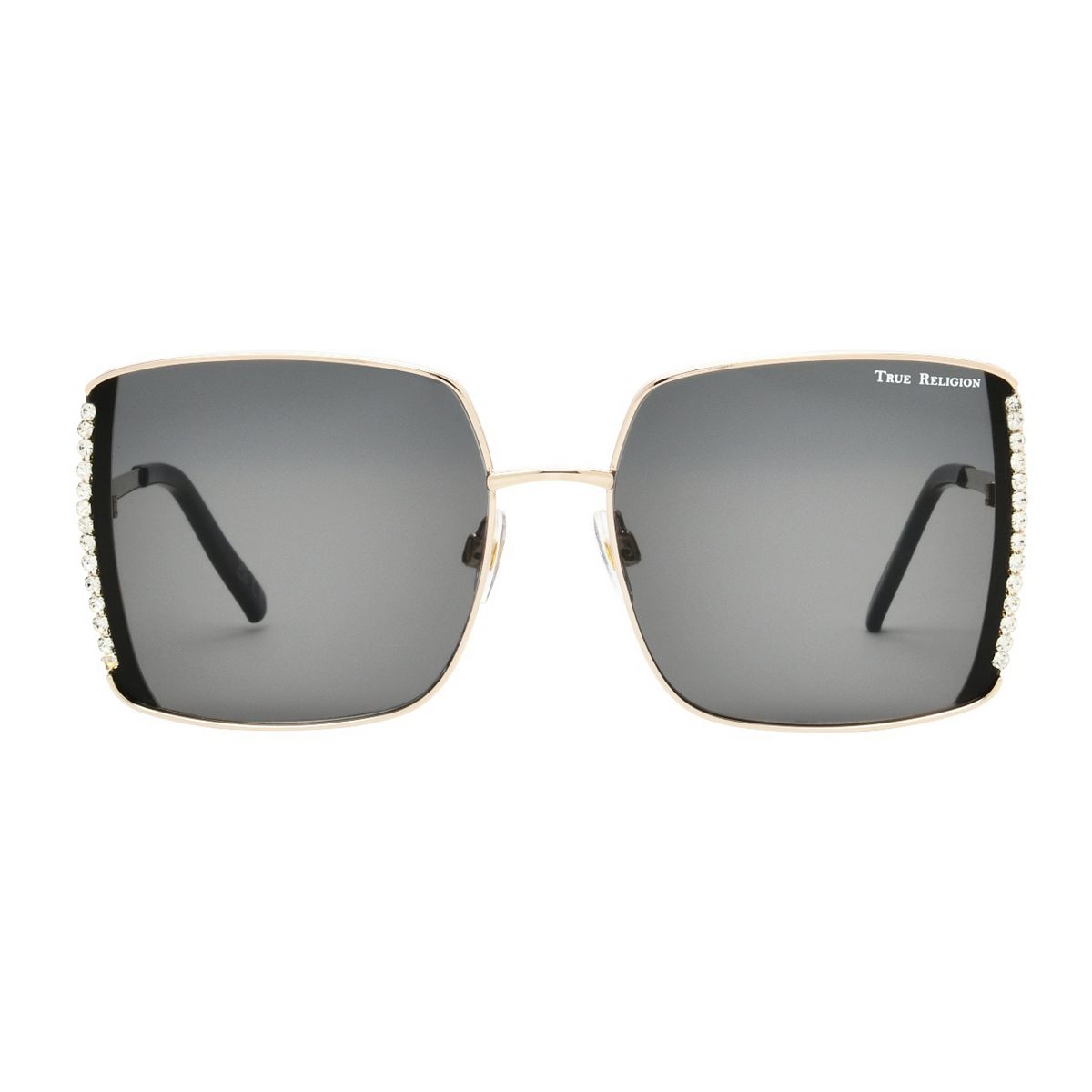True Religion Aviator Sunglasses Gold Multicolor