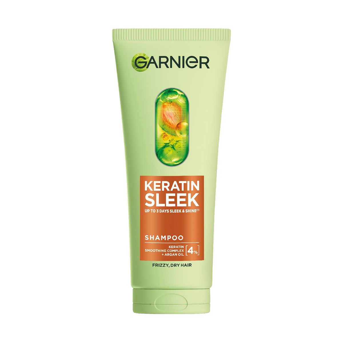 Garnier Keratin Sleek Shampoo, 200Ml