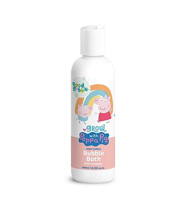 Good Bubble Grow with Peppa Pig Everyday Cloudberry Bubble Bath 200ml