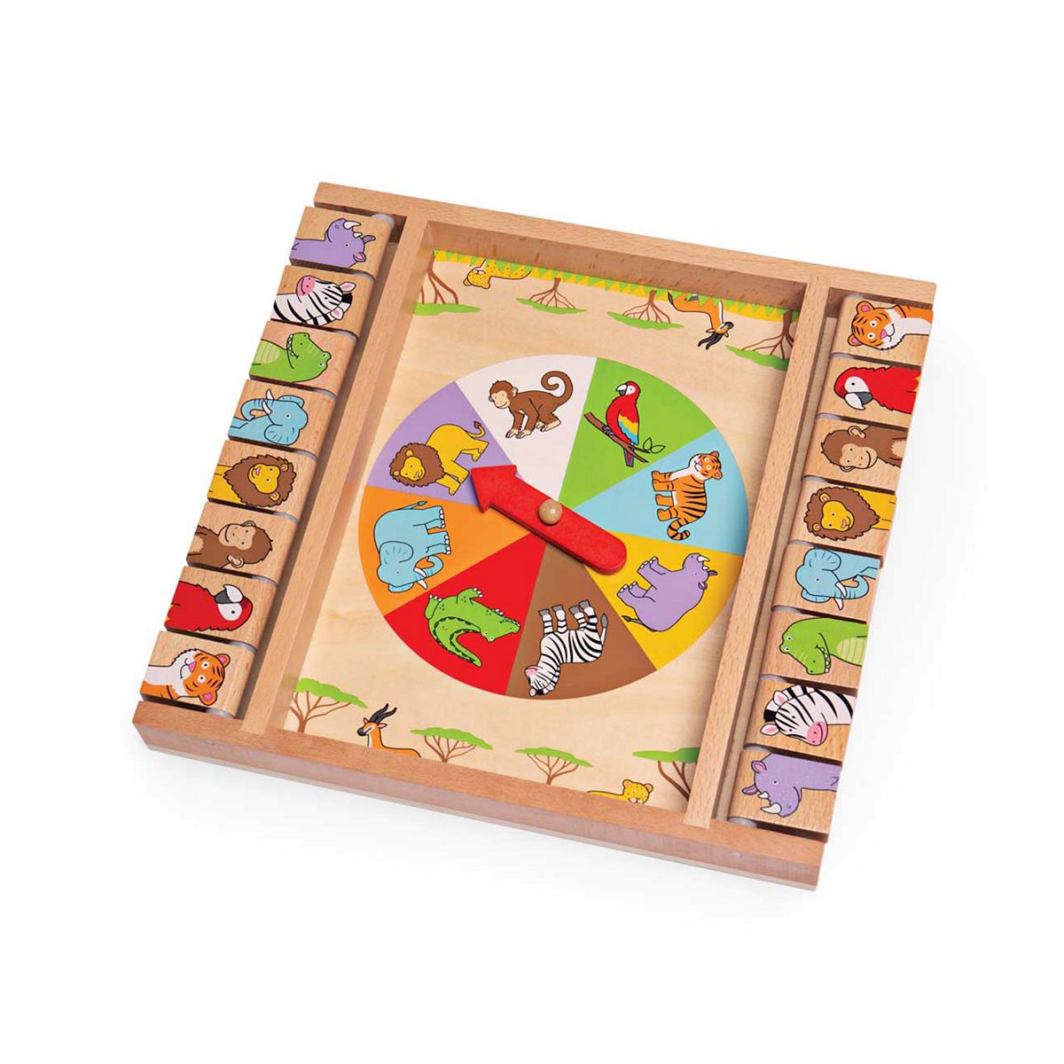 Bigjigs Toys Animal Shut The Box Traditional Board Game