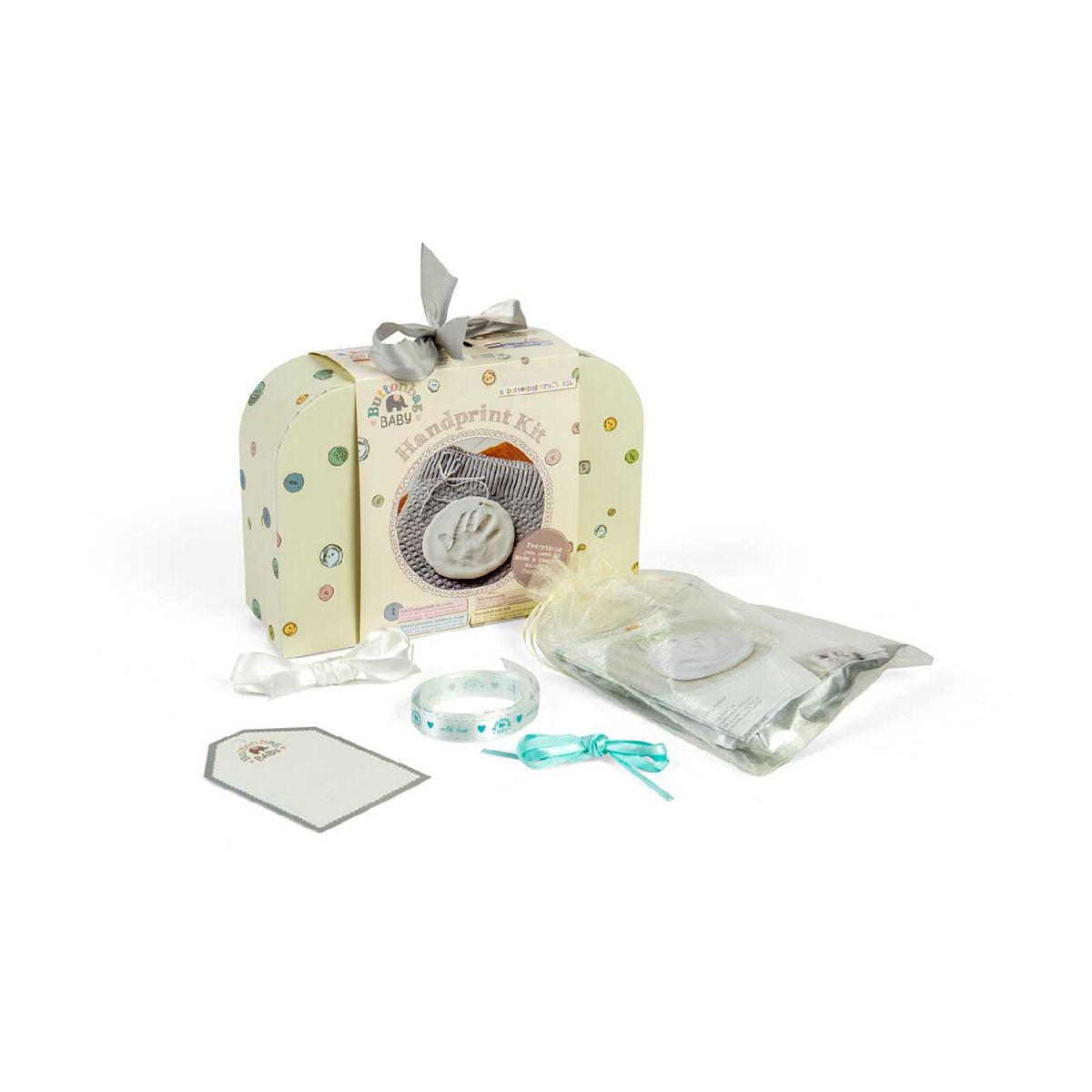 Buttonbag Baby Hand And Foot Print Kit