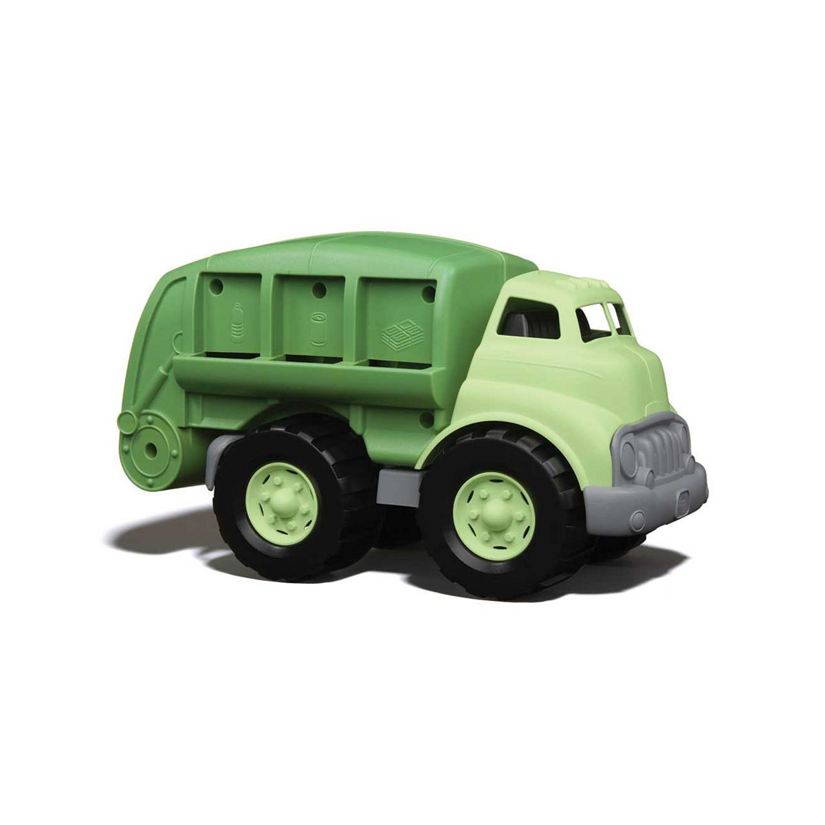 Green Toys Recycle Truck With Movable Recycling Bed & Open/Shut Rear Door