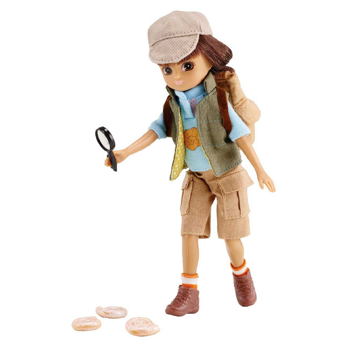 Lottie Doll Fossil Hunter With Outfit And Tangle Resistant Hair