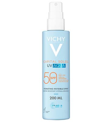 Vichy Capital Soleil UV Aqua Hydrating Invisible Body Spray SPF50 200ml