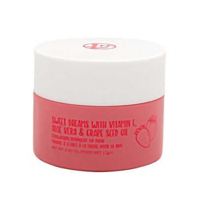 Click to view product details and reviews for W7 Sweet Dreams Overnight Lip Mask Strawberry 12g.
