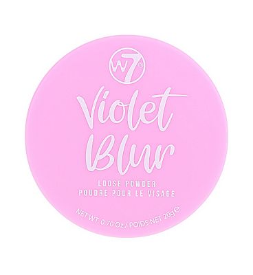 Click to view product details and reviews for W7 Violet Blur Loose Powder 20g.
