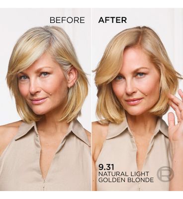 L'Oréal Paris Excellence Age Perfect Nudes 9.31 Natural Light Golden Blonde (5)