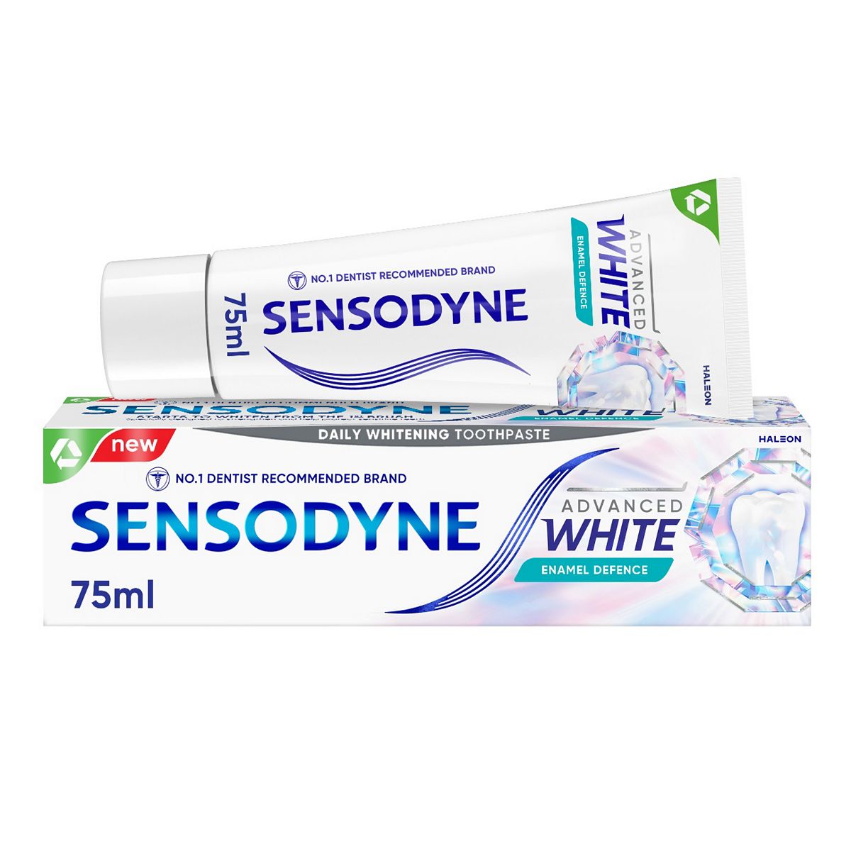 Sensodyne Advanced White Enamel Defence Toothpaste 75ml