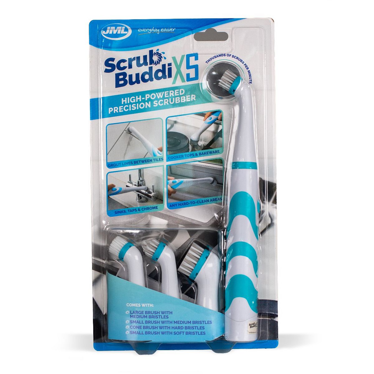 JML Scrub Buddi Xs/small Electric Cleaning Brush