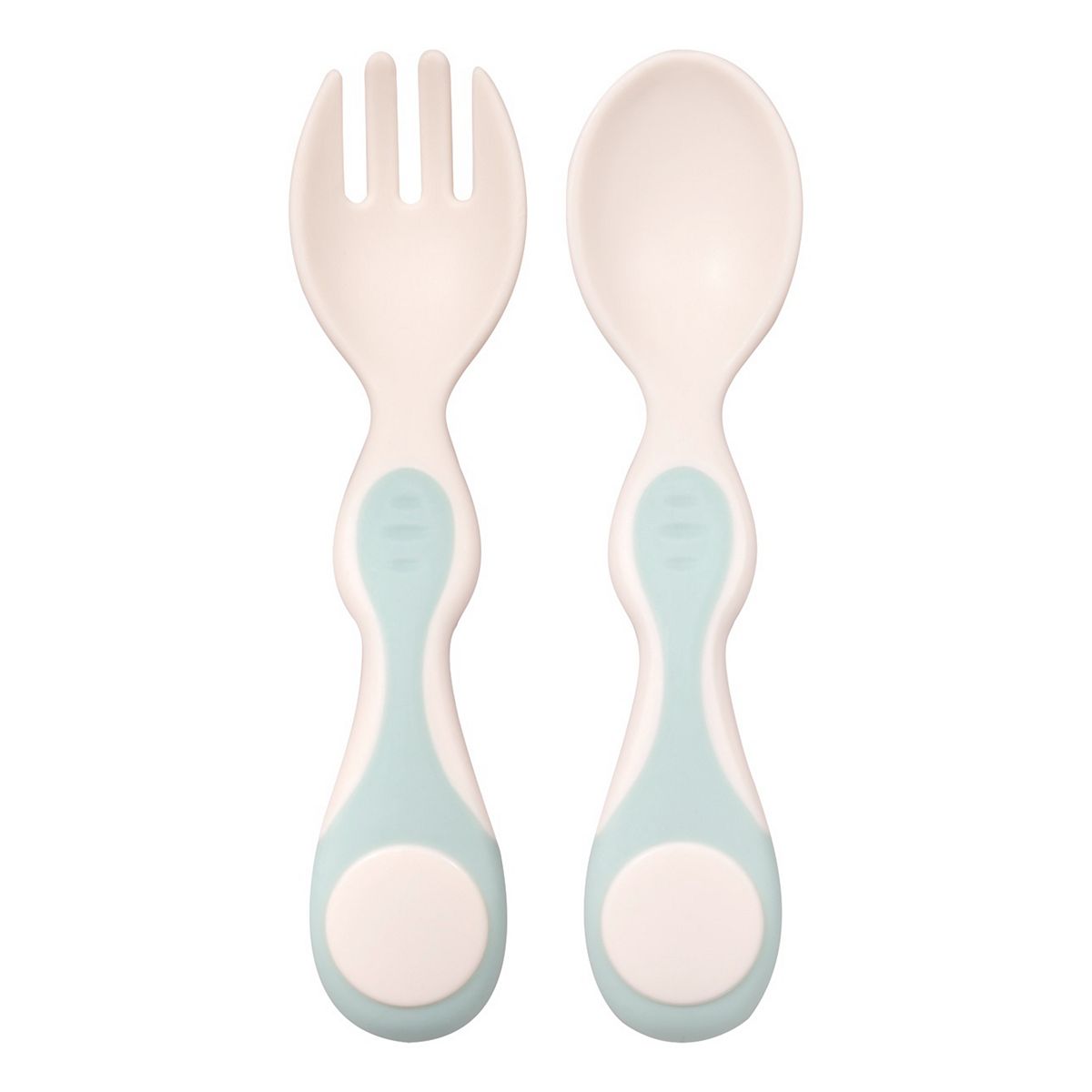   Baby   Little + Loved Baby My First Easy Grip Cutlery Multicolor