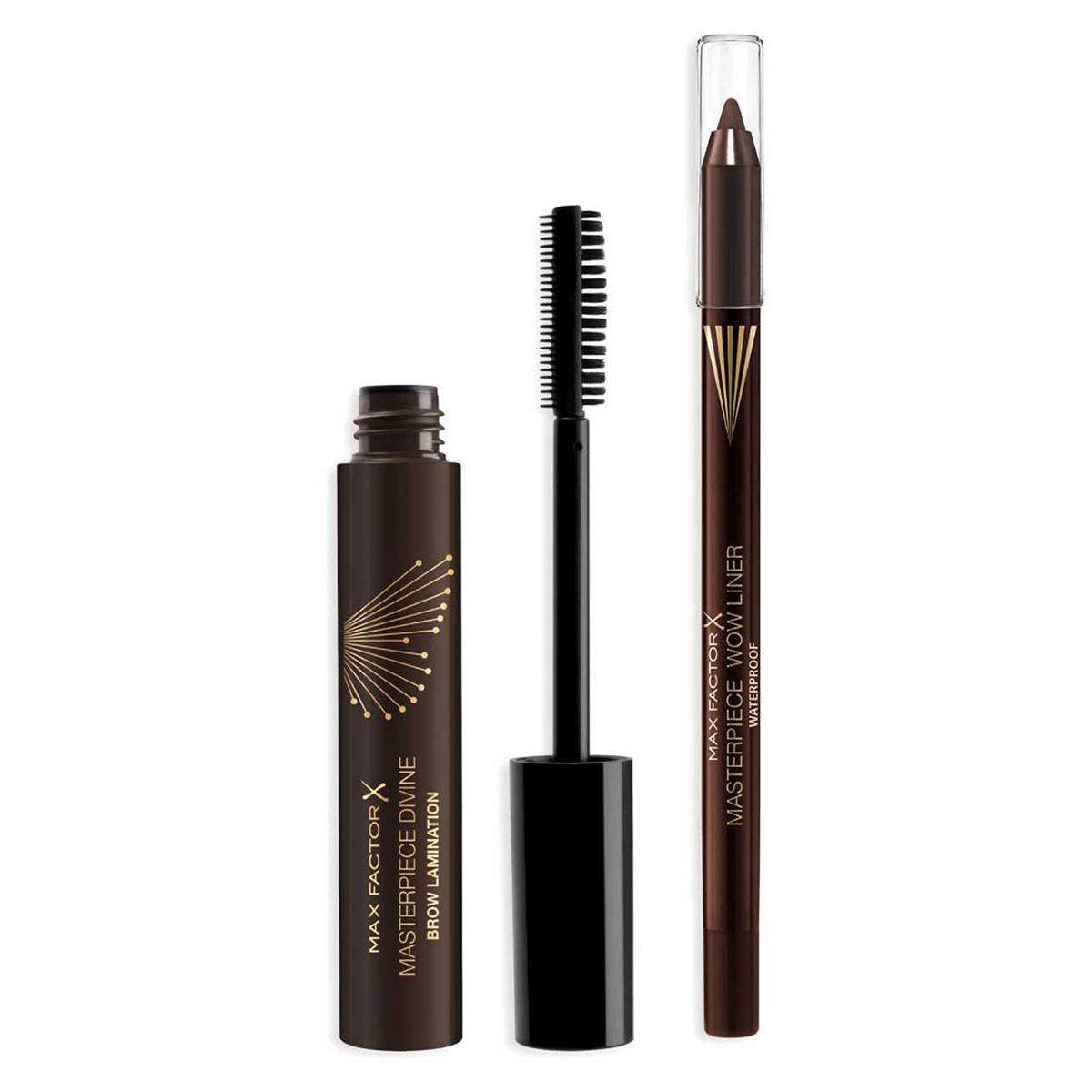 Max Factor Dark Brow & Chocolate Eyeliner Bundle