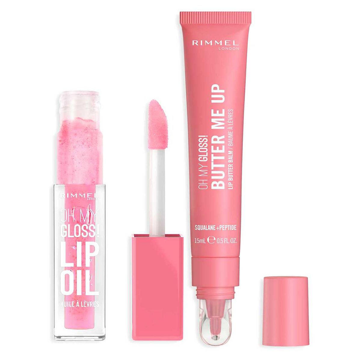 Rimmel Bubblegum Lip Butter And Oil Bundle