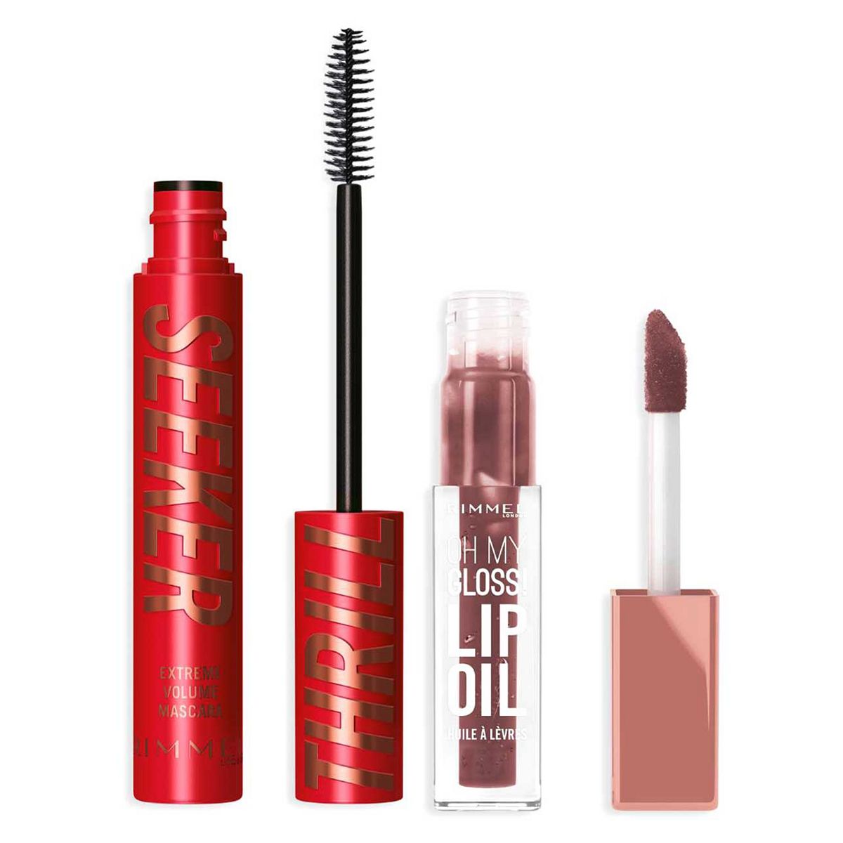 Rimmel Cappuccino Mascara & Lip Oil Bundle