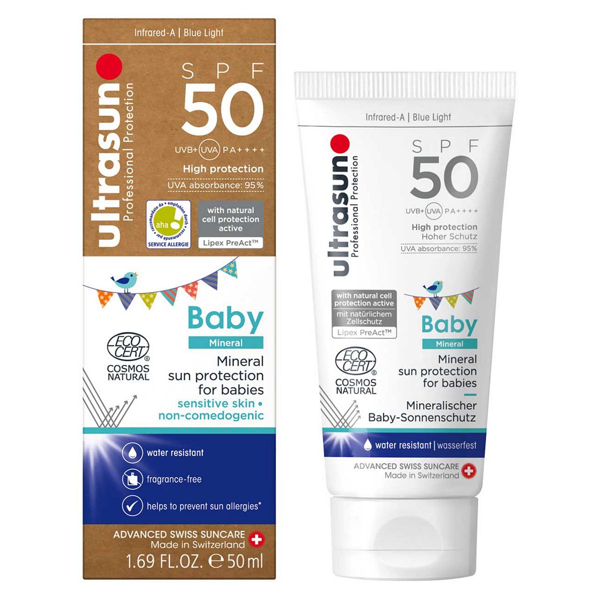 Ultrasun Mineral Baby Spf50 50ml