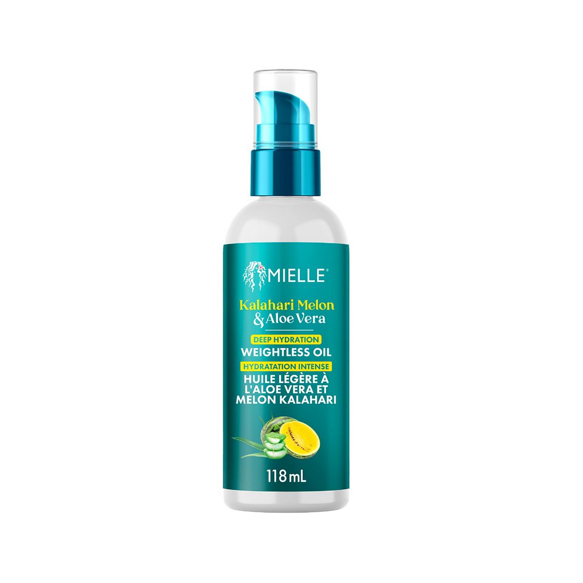 Mielle Kalahari Melon & Aloe Vera Deep Hydration Weightless Oil 118ml
